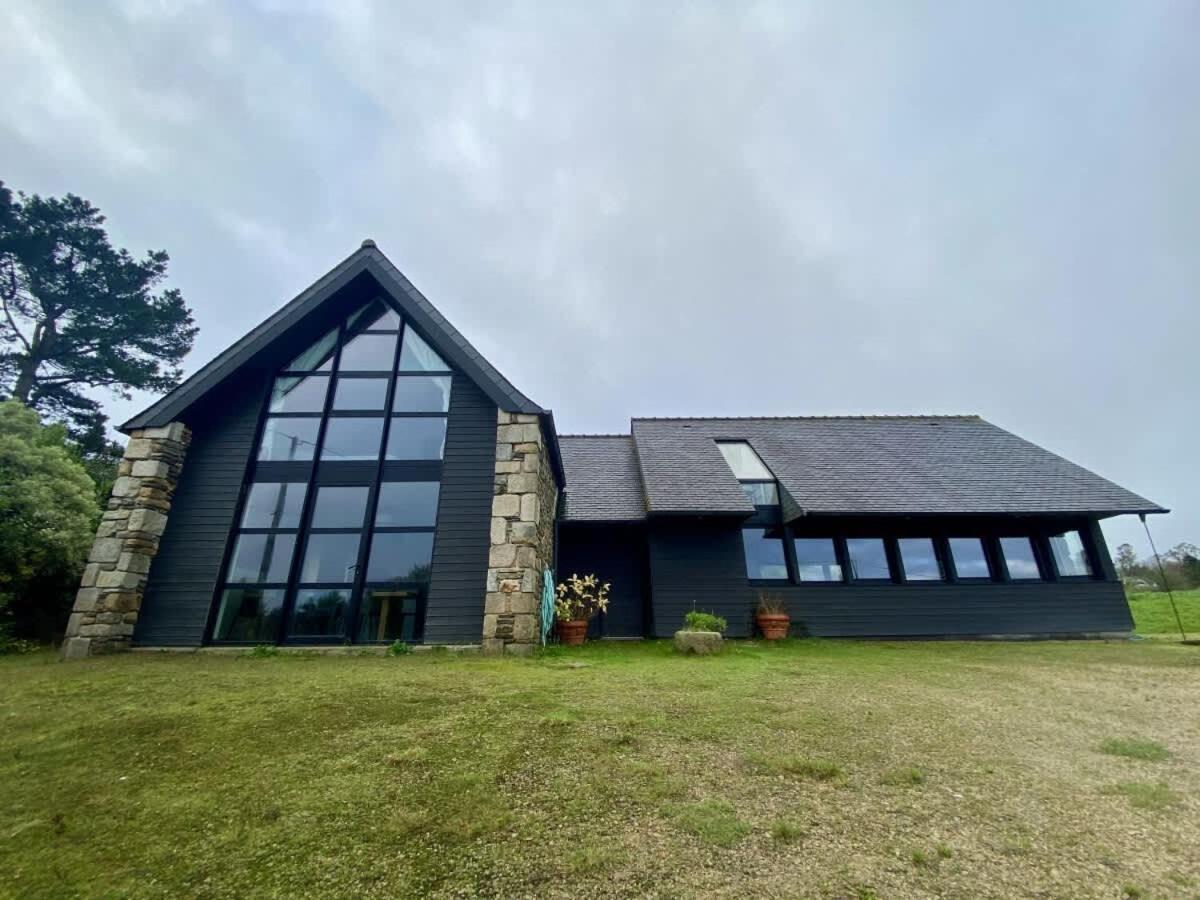 Large Farmhouse With Garden And Sea View For 8 People Locquenole Exterior foto